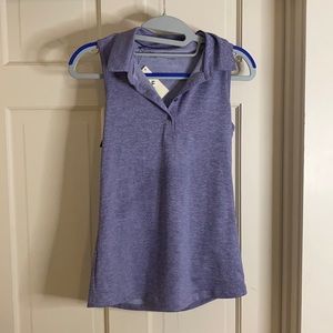 Under Armer Collared Athletic Golf Tank Top (New With Tags)
